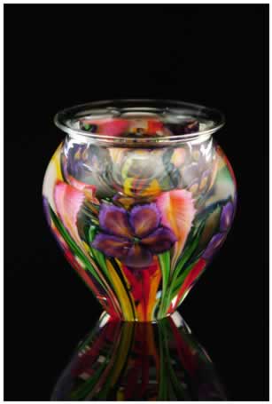 Mixed Bouquet Reflection Bowl